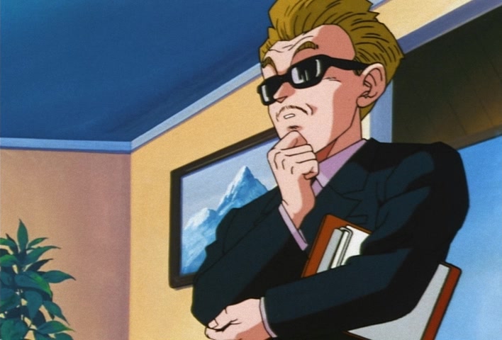 Dragon Ball Z Ep 222: Don't Toy With Me!! Vegeta Breaks Through the First Fight in a Fury @ 15:31