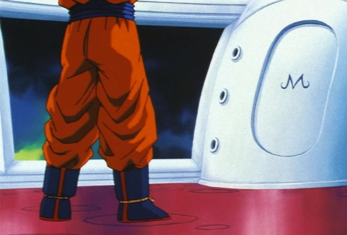 Dragon Ball Z Ep 222: Don't Toy With Me!! Vegeta Breaks Through the First Fight in a Fury @ 17:32