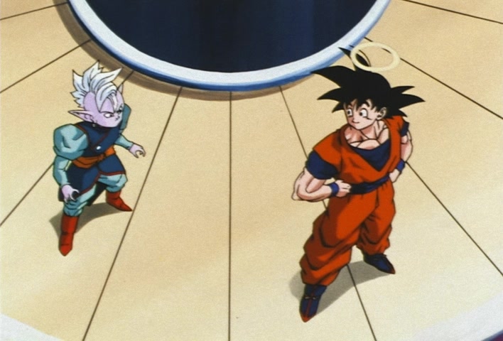 Dragon Ball Z Ep 222: Don't Toy With Me!! Vegeta Breaks Through the First Fight in a Fury @ 20:37