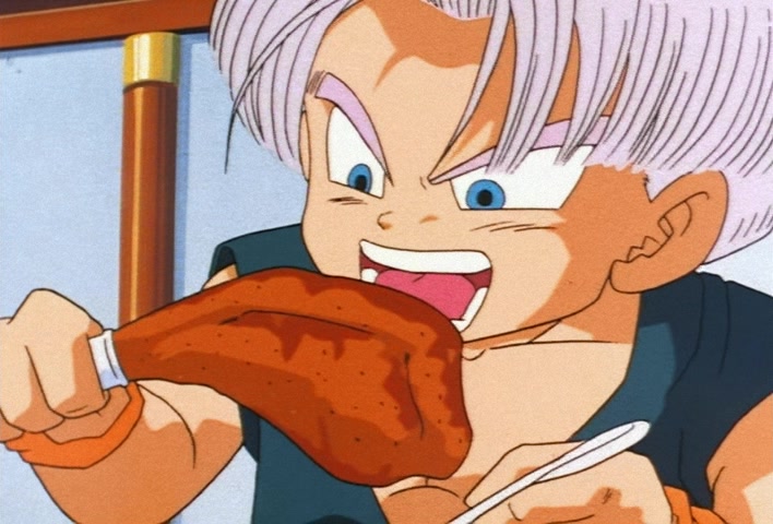 Dragon Ball Z Ep 223: Goku's Power Wide Open!! Blow Away Yakon @ 13:23