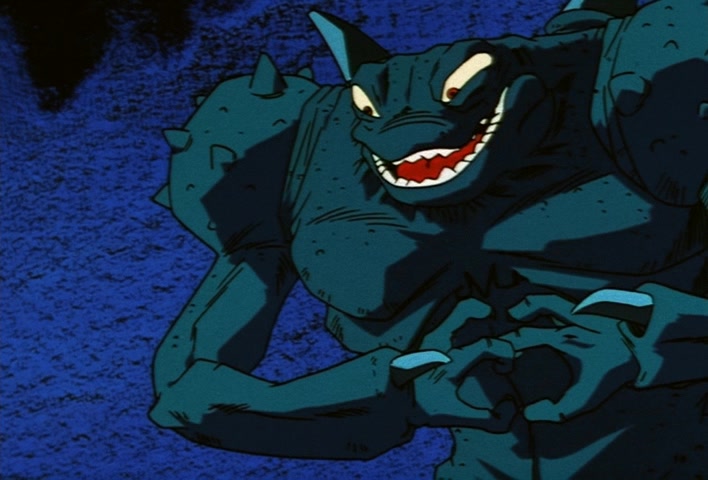 Dragon Ball Z Ep 223: Goku's Power Wide Open!! Blow Away Yakon @ 17:00