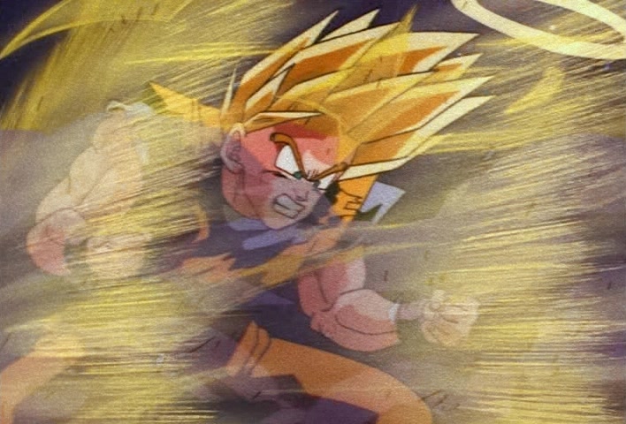 Dragon Ball Z Ep 223: Goku's Power Wide Open!! Blow Away Yakon @ 18:42