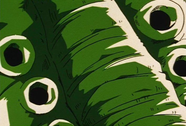 Dragon Ball Z Ep 223: Goku's Power Wide Open!! Blow Away Yakon @ 19:07