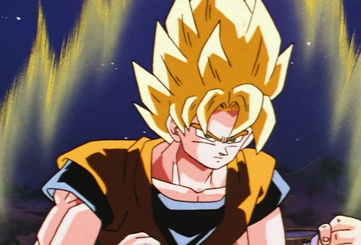 Dragon Ball Z Ep 223: Goku's Power Wide Open!! Blow Away Yakon @ 19:45