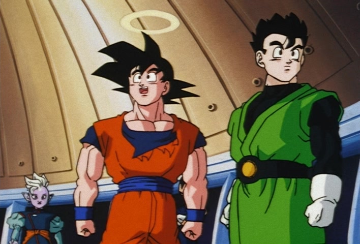 Dragon Ball Z Ep 224: A Great Miscalculation!! Satan vs Three Super Warriors?! @ 05:57