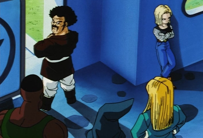 Dragon Ball Z Ep 224: A Great Miscalculation!! Satan vs Three Super Warriors?! @ 07:39