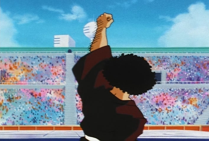 Dragon Ball Z Ep 224: A Great Miscalculation!! Satan vs Three Super Warriors?! @ 08:17