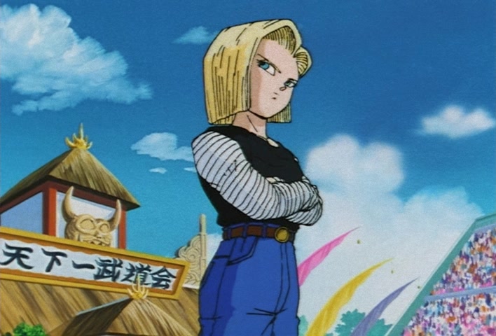 Dragon Ball Z Ep 224: A Great Miscalculation!! Satan vs Three Super Warriors?! @ 11:52
