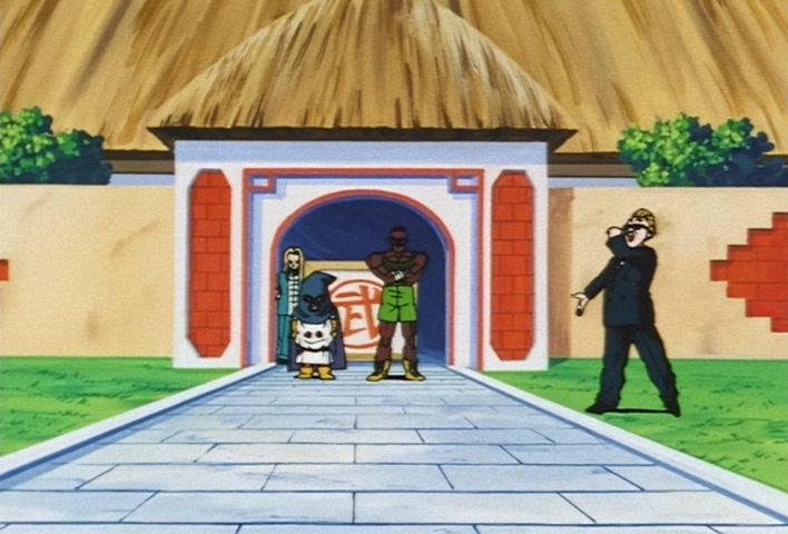 Dragon Ball Z Ep 224: A Great Miscalculation!! Satan vs Three Super Warriors?! @ 11:58