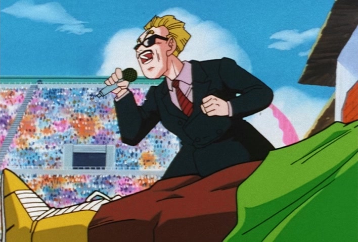 Dragon Ball Z Ep 224: A Great Miscalculation!! Satan vs Three Super Warriors?! @ 15:34