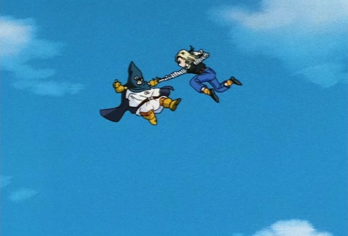 Dragon Ball Z Ep 224: A Great Miscalculation!! Satan vs Three Super Warriors?! @ 19:47