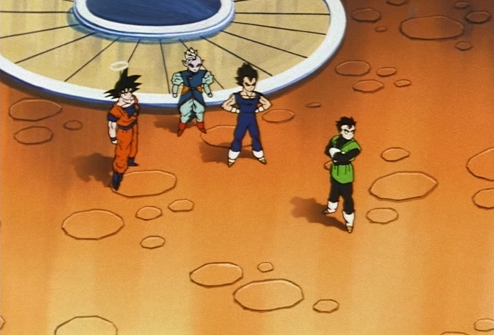 Dragon Ball Z Ep 224: A Great Miscalculation!! Satan vs Three Super Warriors?! @ 21:48