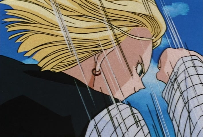Dragon Ball Z Ep 225: Such Strong Kids!! No. 18's Close Fight?! @ 06:57