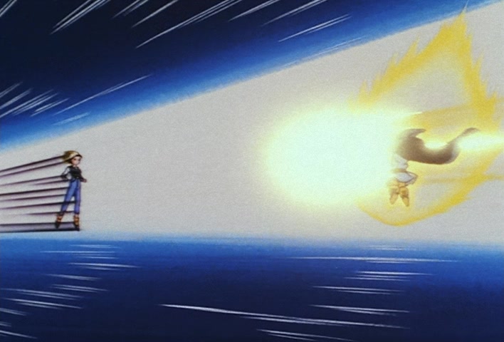 Dragon Ball Z Ep 225: Such Strong Kids!! No. 18's Close Fight?! @ 18:02
