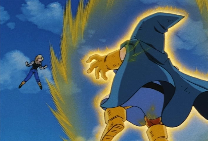 Dragon Ball Z Ep 225: Such Strong Kids!! No. 18's Close Fight?! @ 18:52