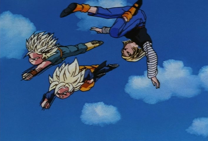 Dragon Ball Z Ep 225: Such Strong Kids!! No. 18's Close Fight?! @ 19:48