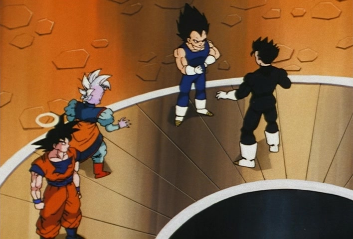 Dragon Ball Z Ep 228: Vegeta, the Prince of Destruction, is Revived!! Intrusion at the Tournament @ 04:44