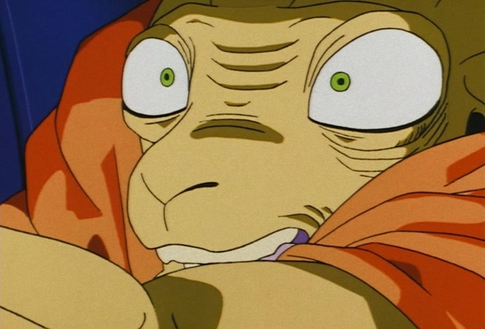 Dragon Ball Z Ep 228: Vegeta, the Prince of Destruction, is Revived!! Intrusion at the Tournament @ 08:22