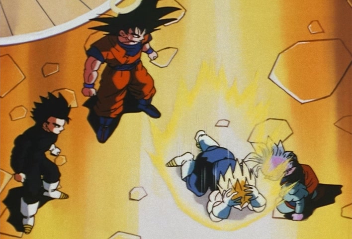 Dragon Ball Z Ep 228: Vegeta, the Prince of Destruction, is Revived!! Intrusion at the Tournament @ 10:26