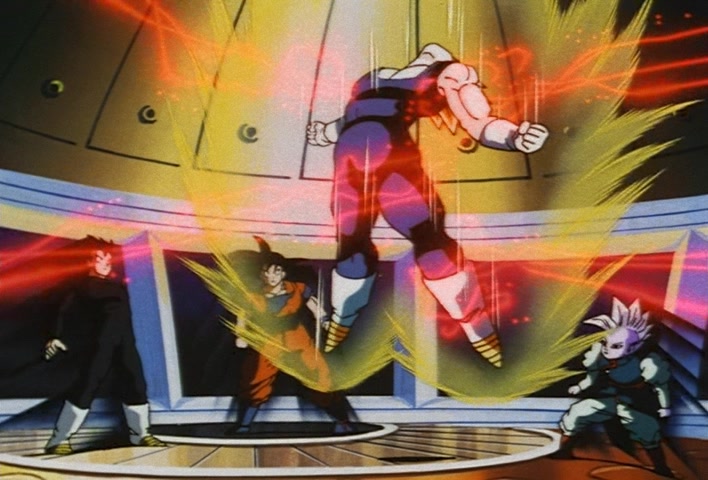 Dragon Ball Z Ep 229: A Super Confrontation of Destiny!! The Clash of Goku vs Vegeta @ 02:04
