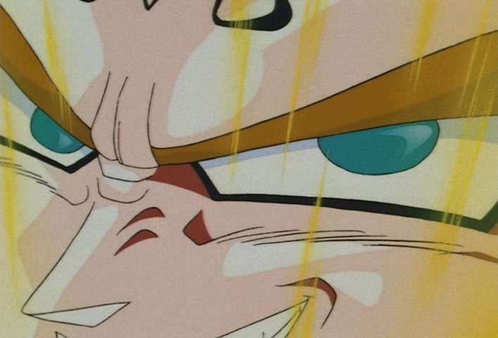 Dragon Ball Z Ep 229: A Super Confrontation of Destiny!! The Clash of Goku vs Vegeta @ 02:37