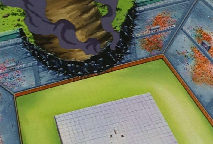 Dragon Ball Z Ep 229: A Super Confrontation of Destiny!! The Clash of Goku vs Vegeta @ 03:48