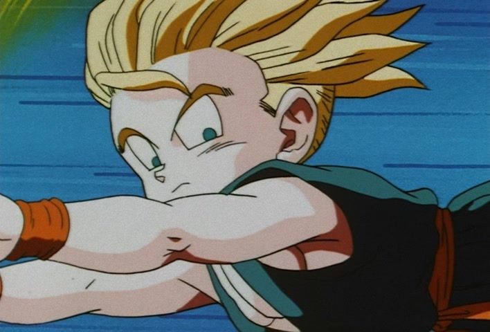 Dragon Ball Z Ep 229: A Super Confrontation of Destiny!! The Clash of Goku vs Vegeta @ 05:00