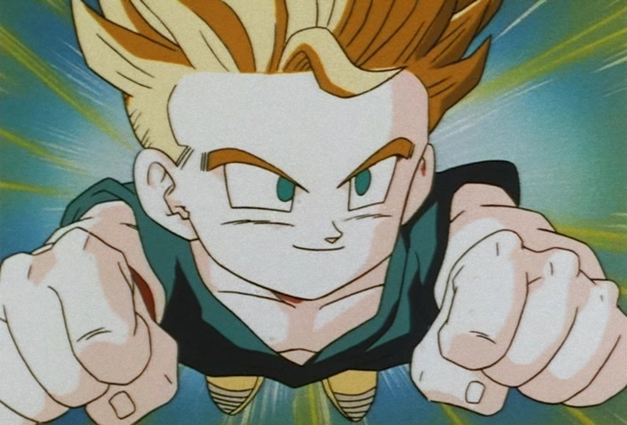 Dragon Ball Z Ep 229: A Super Confrontation of Destiny!! The Clash of Goku vs Vegeta @ 05:14