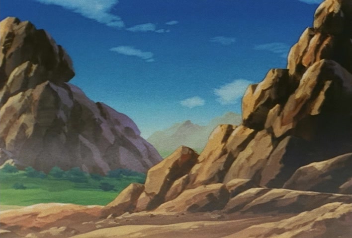 Dragon Ball Z Ep 229: A Super Confrontation of Destiny!! The Clash of Goku vs Vegeta @ 05:23