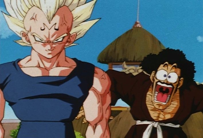Dragon Ball Z Ep 229: A Super Confrontation of Destiny!! The Clash of Goku vs Vegeta @ 06:01