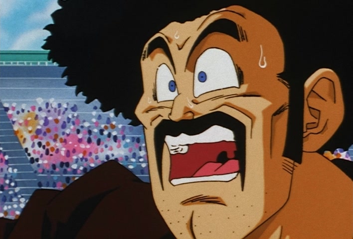 Dragon Ball Z Ep 229: A Super Confrontation of Destiny!! The Clash of Goku vs Vegeta @ 06:48