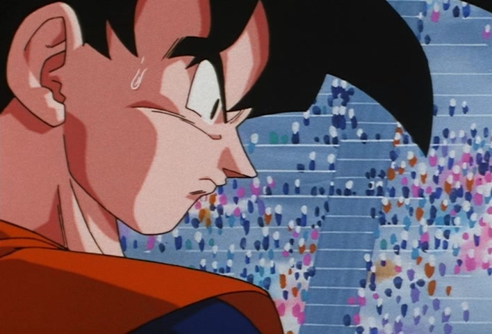 Dragon Ball Z Ep 229: A Super Confrontation of Destiny!! The Clash of Goku vs Vegeta @ 07:50