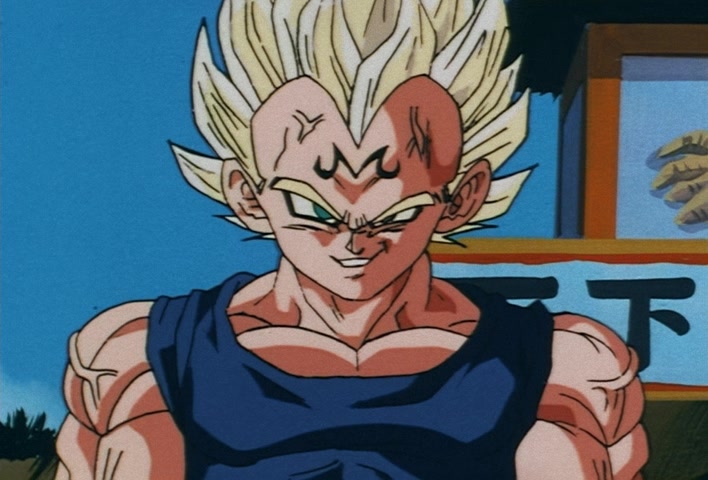 Dragon Ball Z Ep 229: A Super Confrontation of Destiny!! The Clash of Goku vs Vegeta @ 08:00