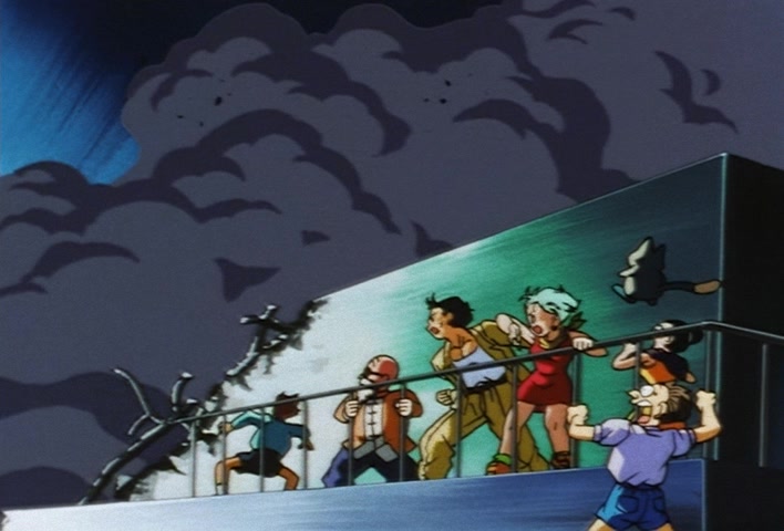 Dragon Ball Z Ep 229: A Super Confrontation of Destiny!! The Clash of Goku vs Vegeta @ 08:19