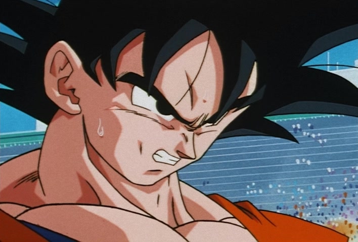 Dragon Ball Z Ep 229: A Super Confrontation of Destiny!! The Clash of Goku vs Vegeta @ 09:01