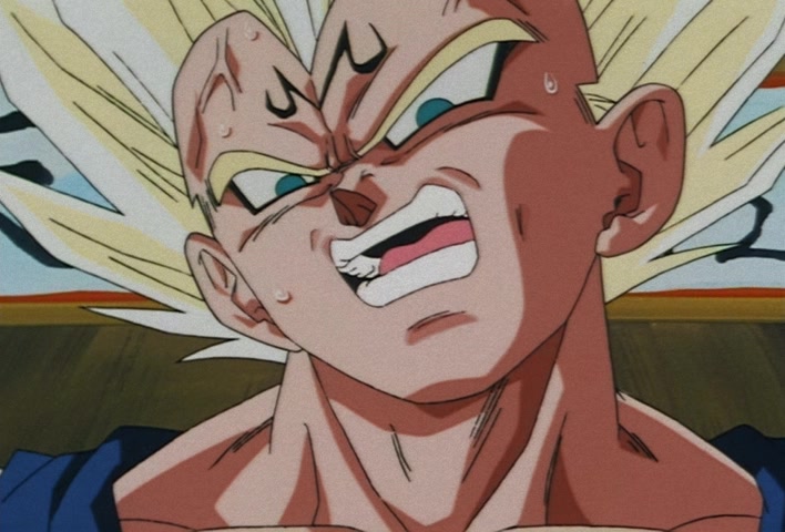 Dragon Ball Z Ep 229: A Super Confrontation of Destiny!! The Clash of Goku vs Vegeta @ 10:36