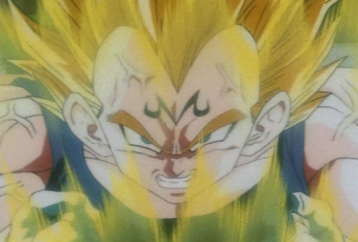 Dragon Ball Z Ep 229: A Super Confrontation of Destiny!! The Clash of Goku vs Vegeta @ 10:55