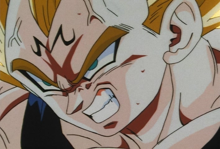 Dragon Ball Z Ep 229: A Super Confrontation of Destiny!! The Clash of Goku vs Vegeta @ 11:23