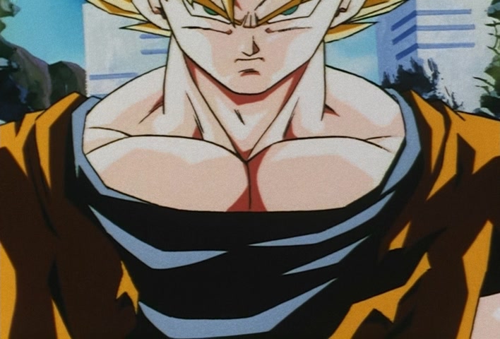 Dragon Ball Z Ep 229: A Super Confrontation of Destiny!! The Clash of Goku vs Vegeta @ 12:25