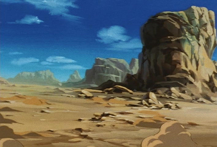 Dragon Ball Z Ep 229: A Super Confrontation of Destiny!! The Clash of Goku vs Vegeta @ 15:30