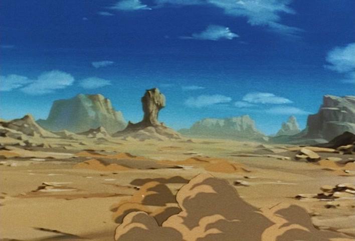 Dragon Ball Z Ep 229: A Super Confrontation of Destiny!! The Clash of Goku vs Vegeta @ 15:34