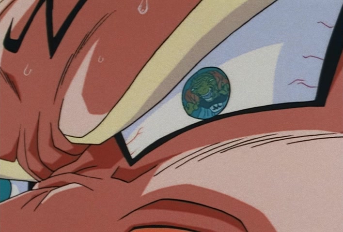 Dragon Ball Z Ep 229: A Super Confrontation of Destiny!! The Clash of Goku vs Vegeta @ 16:45