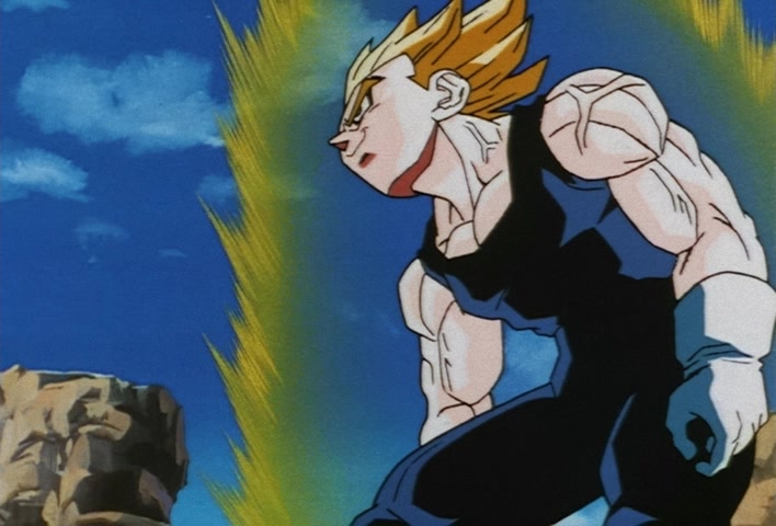 Dragon Ball Z Ep 229: A Super Confrontation of Destiny!! The Clash of Goku vs Vegeta @ 17:33