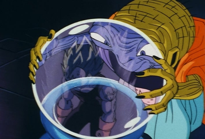 Dragon Ball Z Ep 229: A Super Confrontation of Destiny!! The Clash of Goku vs Vegeta @ 17:42