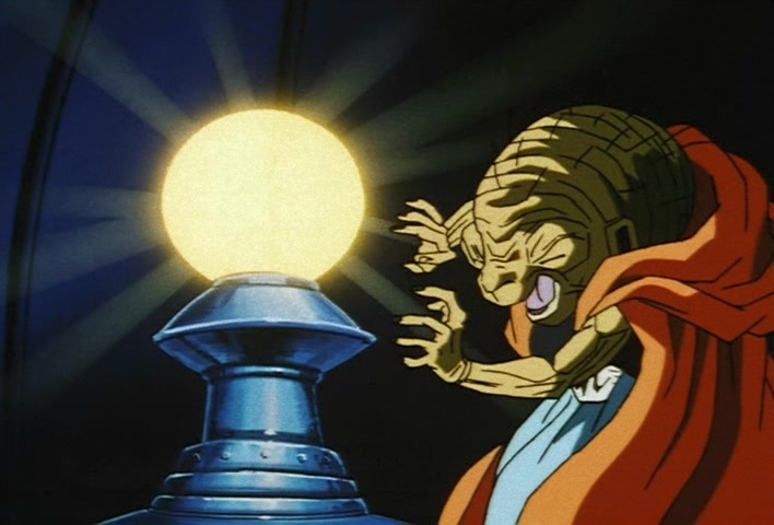 Dragon Ball Z Ep 229: A Super Confrontation of Destiny!! The Clash of Goku vs Vegeta @ 18:25