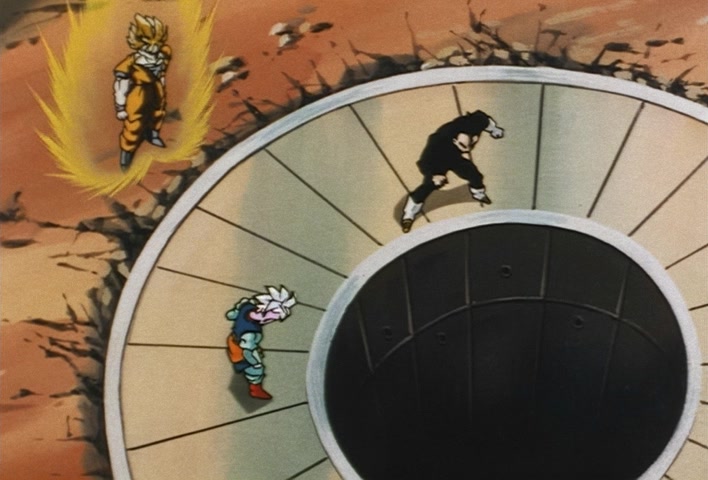 Dragon Ball Z Ep 229: A Super Confrontation of Destiny!! The Clash of Goku vs Vegeta @ 19:55