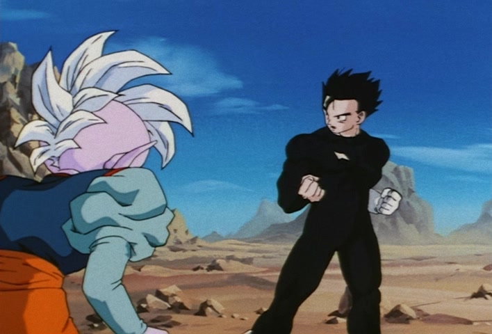 Dragon Ball Z Ep 229: A Super Confrontation of Destiny!! The Clash of Goku vs Vegeta @ 20:00