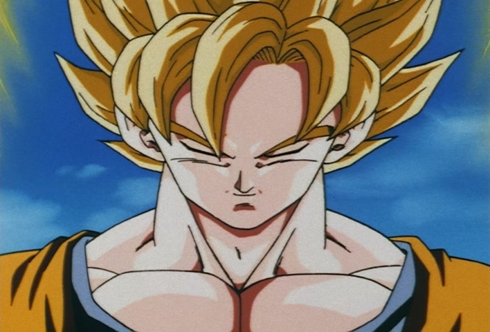 Dragon Ball Z Ep 229: A Super Confrontation of Destiny!! The Clash of Goku vs Vegeta @ 20:57