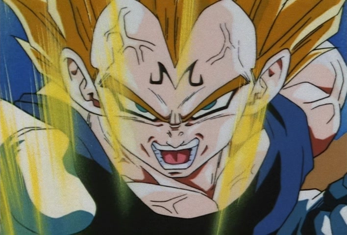 Dragon Ball Z Ep 229: A Super Confrontation of Destiny!! The Clash of Goku vs Vegeta @ 22:17