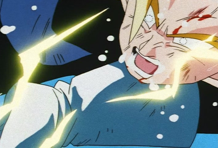 Dragon Ball Z Ep 231: The Seal is Broken! Out Comes the Vicious Majin Boo!! @ 11:25